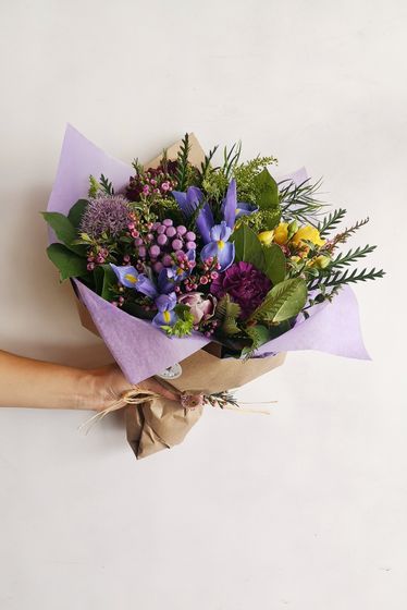 Wrapped Seasonal Bouquet