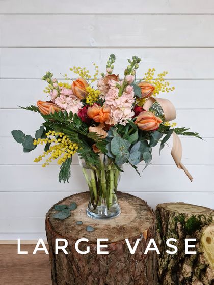 Seasonal Vase Arrangement
