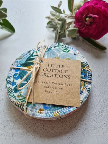 Flowery Reusable Wipes