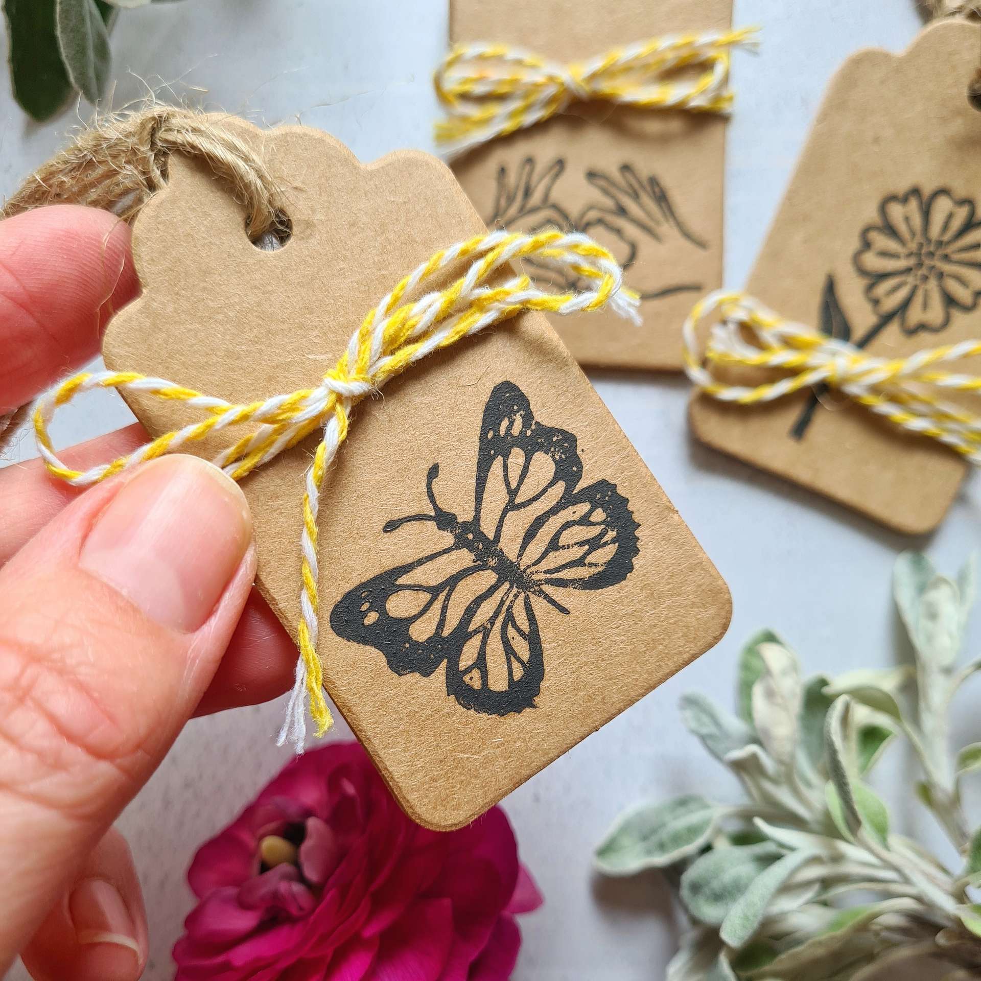 Eco-friendly gift tags