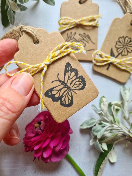 Eco-friendly gift tags