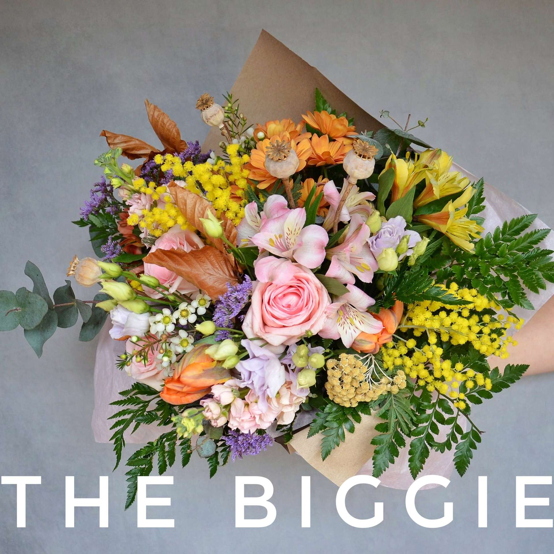 Wrapped Seasonal Bouquet