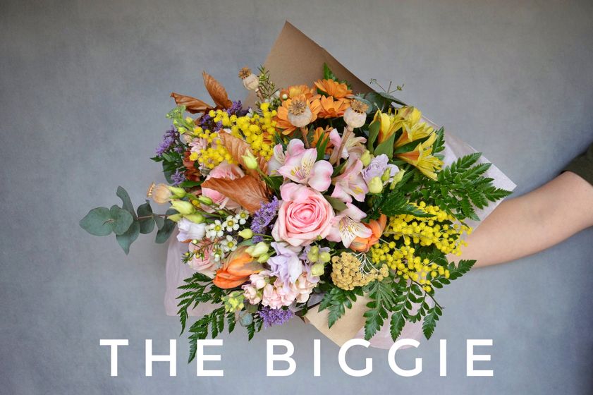 Wrapped Seasonal Bouquet