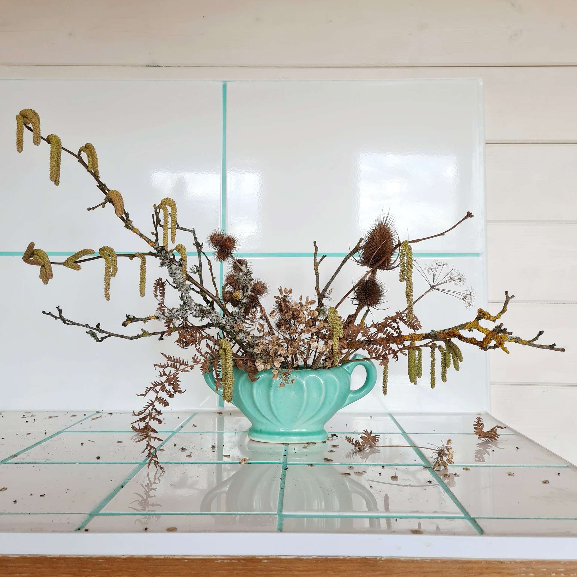 Seasonal Vase Arrangement