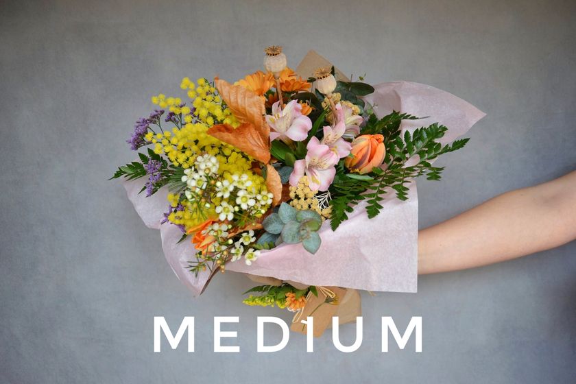 Wrapped Seasonal Bouquet