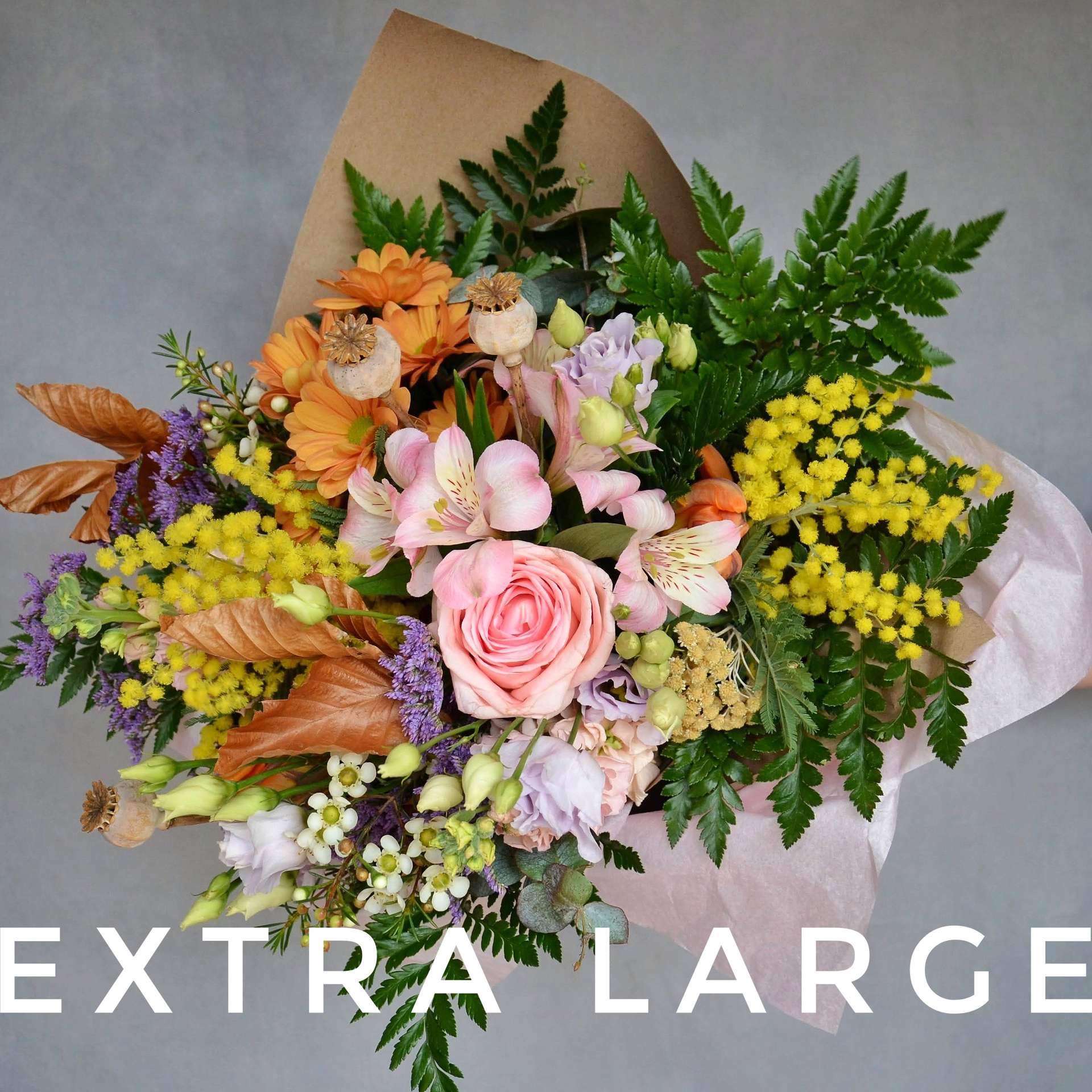 Wrapped Seasonal Bouquet