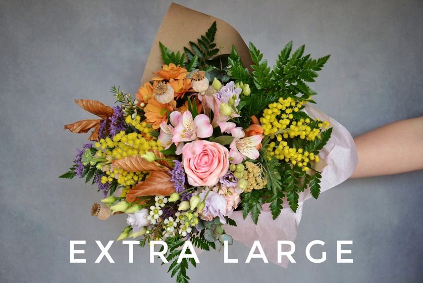 Wrapped Seasonal Bouquet