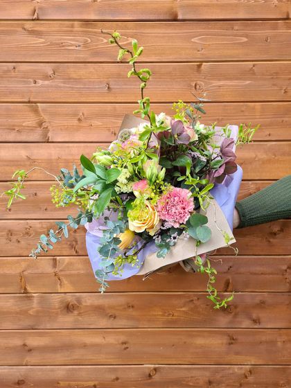 Wrapped Seasonal Bouquet