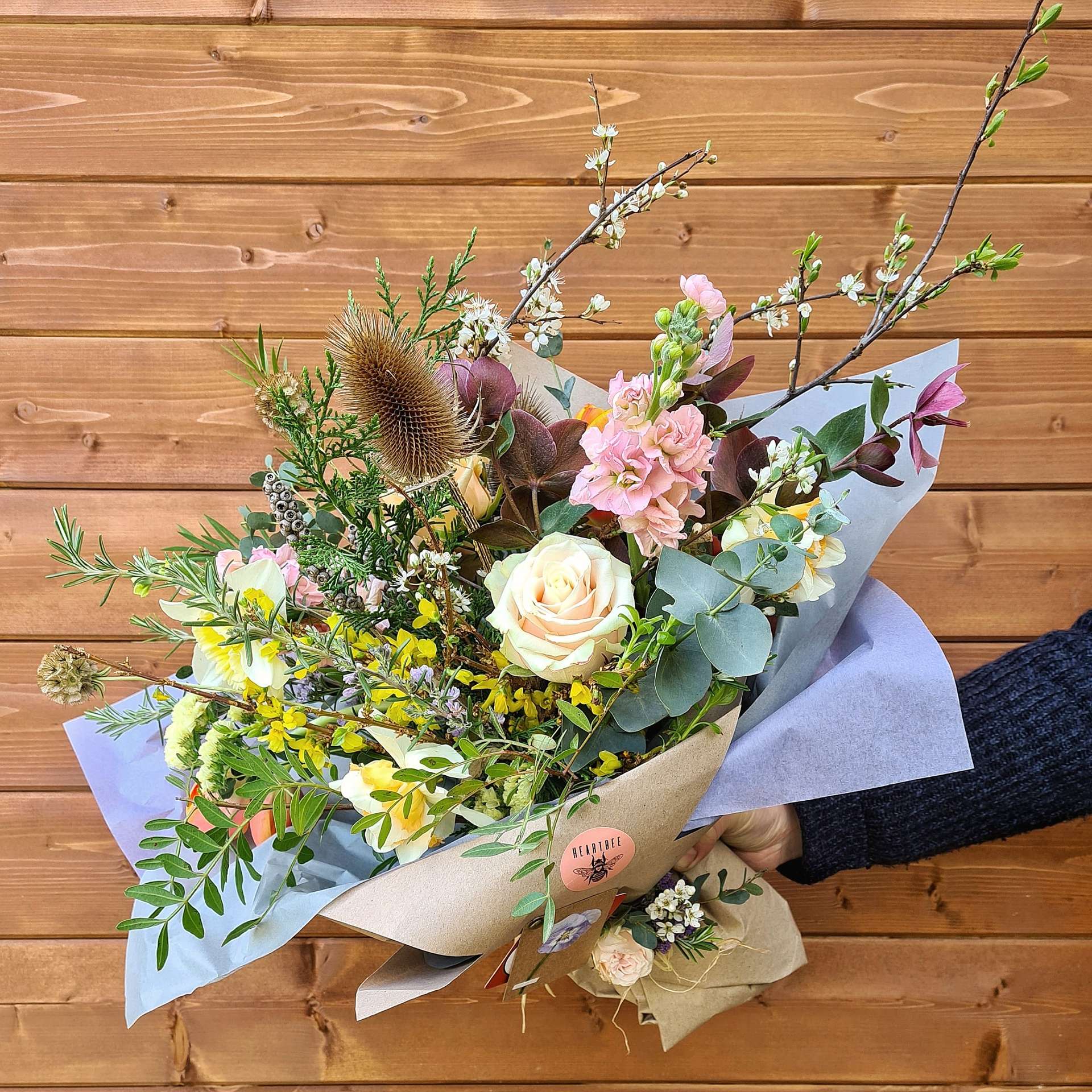 Wrapped Seasonal Bouquet