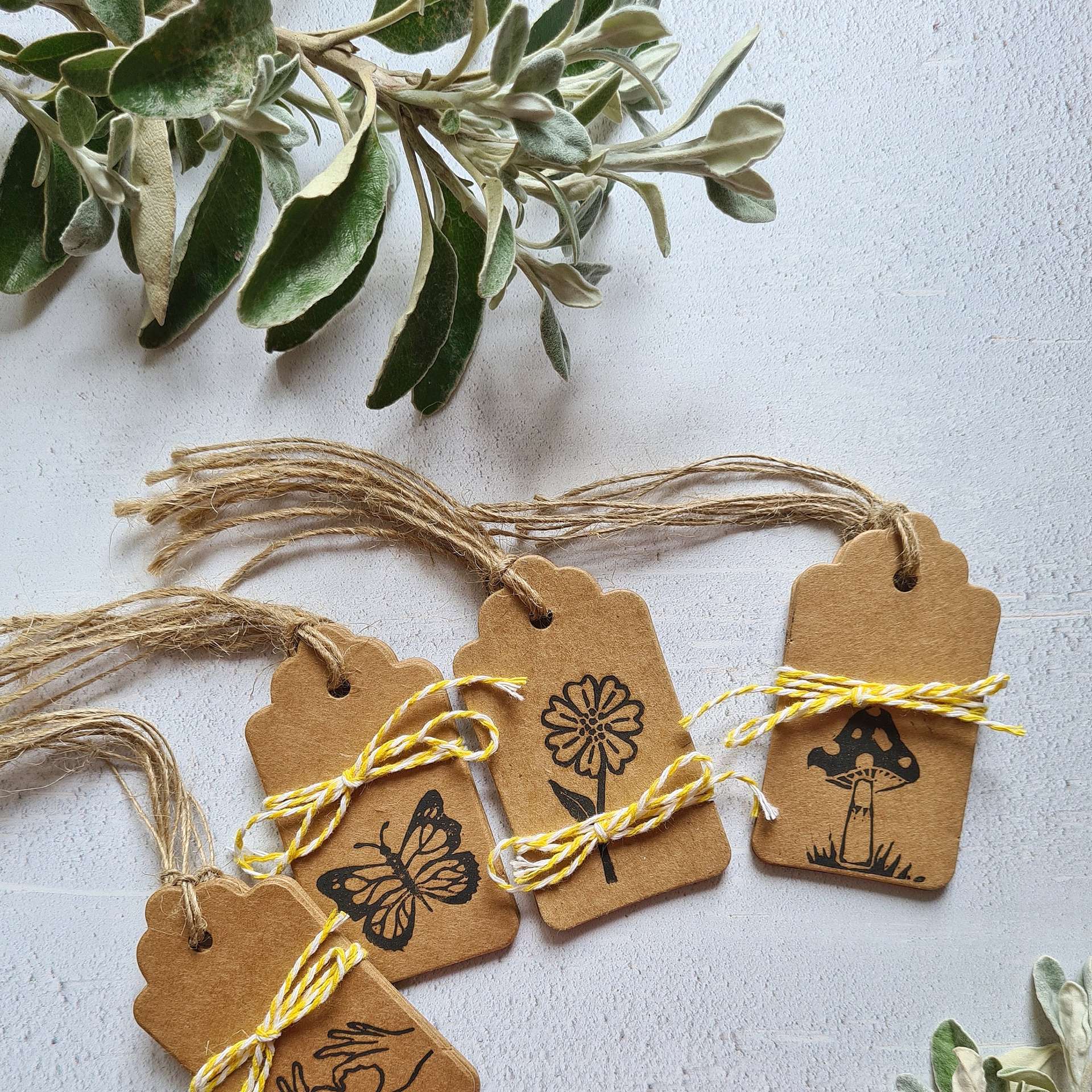 Eco-friendly gift tags