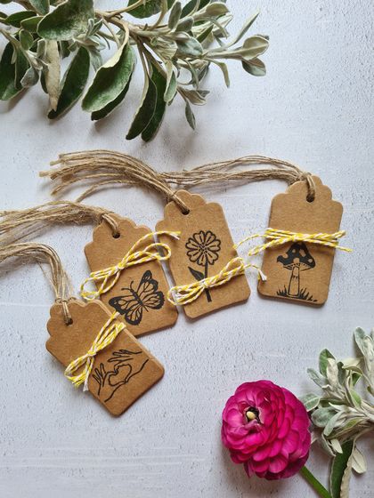 Eco-friendly gift tags