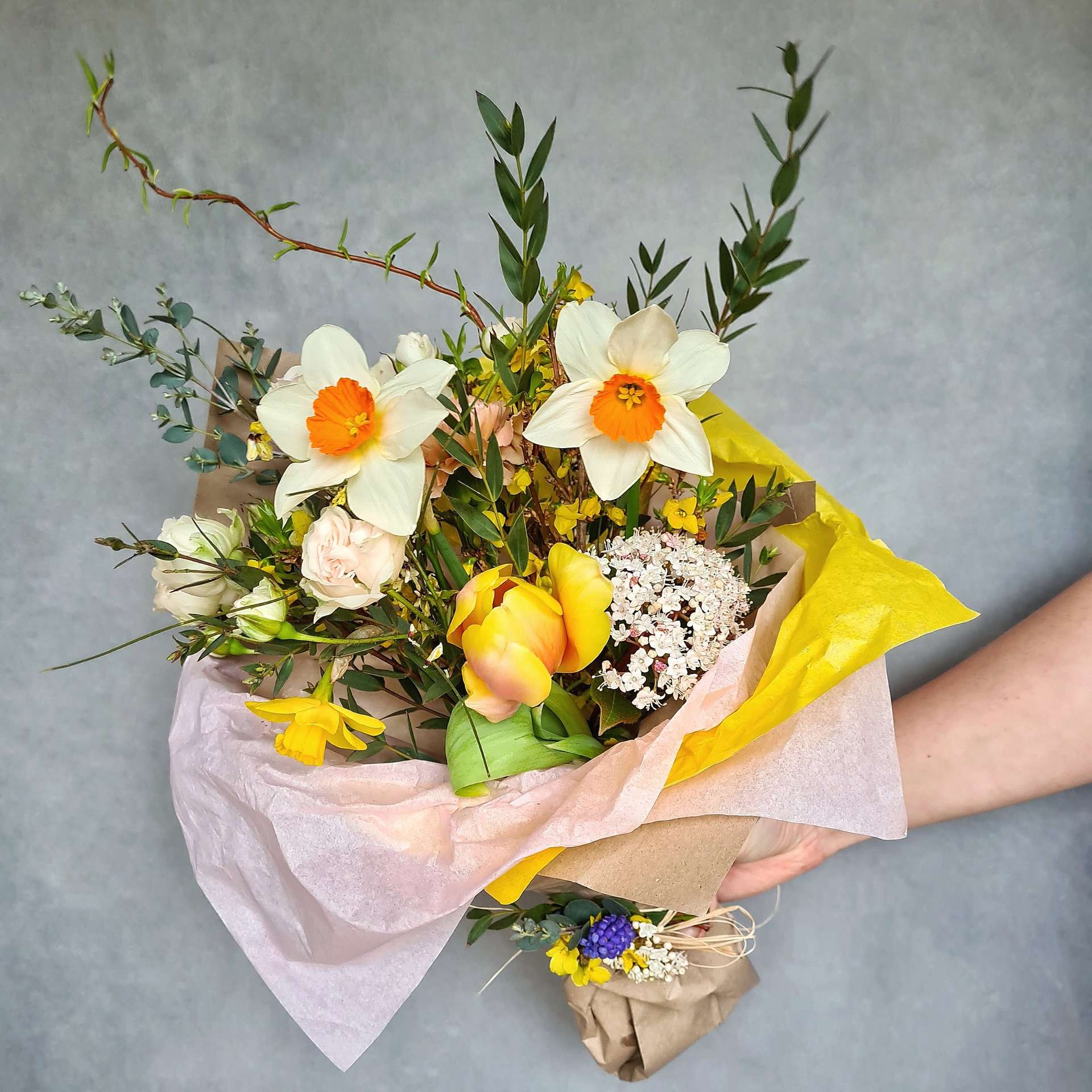 Wrapped Seasonal Bouquet
