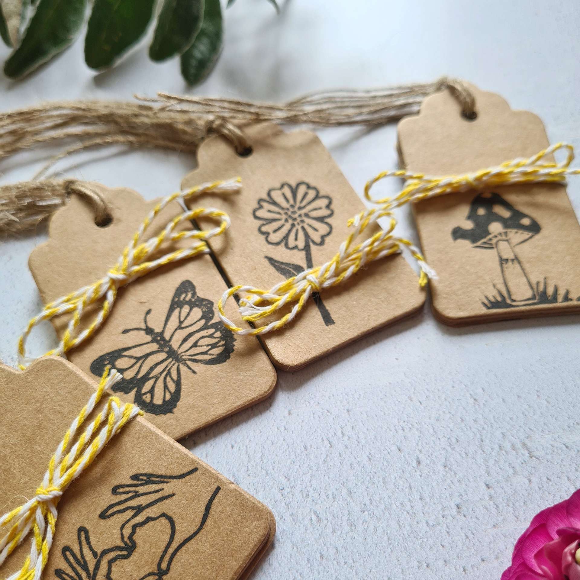 Eco-friendly gift tags