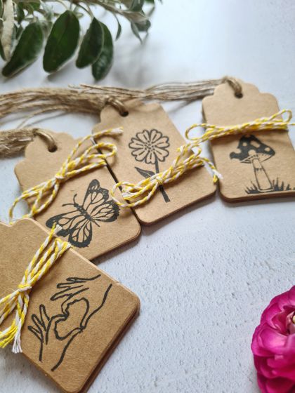 Eco-friendly gift tags