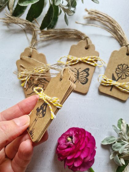 Eco-friendly gift tags