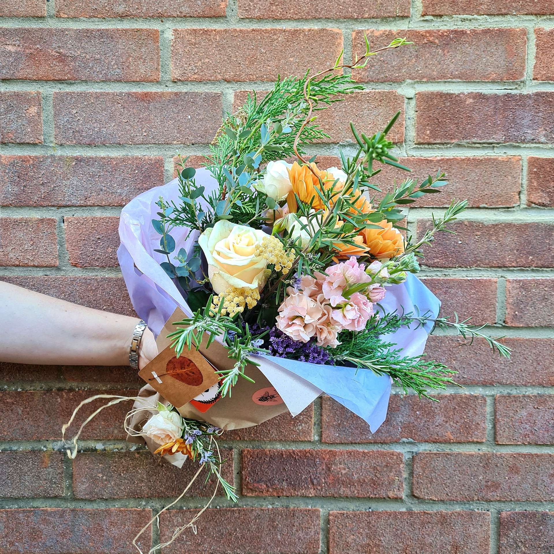Wrapped Seasonal Bouquet