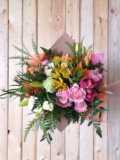 Wrapped Seasonal Bouquet