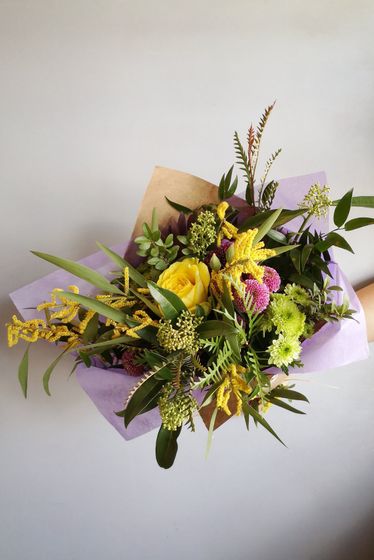 Wrapped Seasonal Bouquet