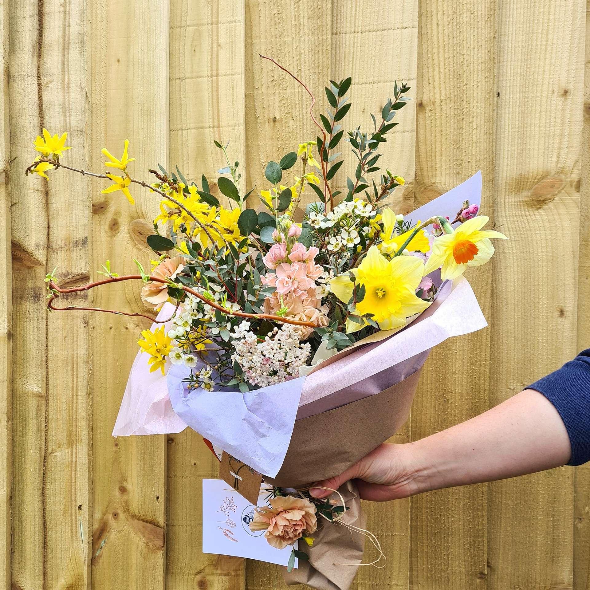 Wrapped Seasonal Bouquet