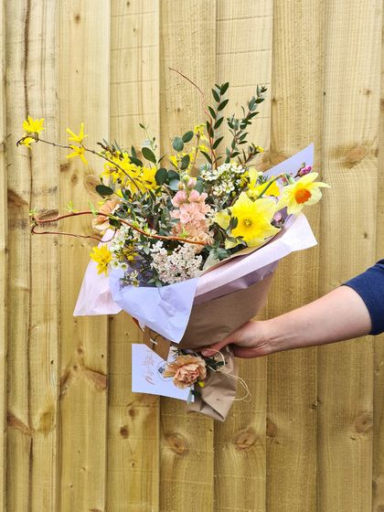 Wrapped Seasonal Bouquet