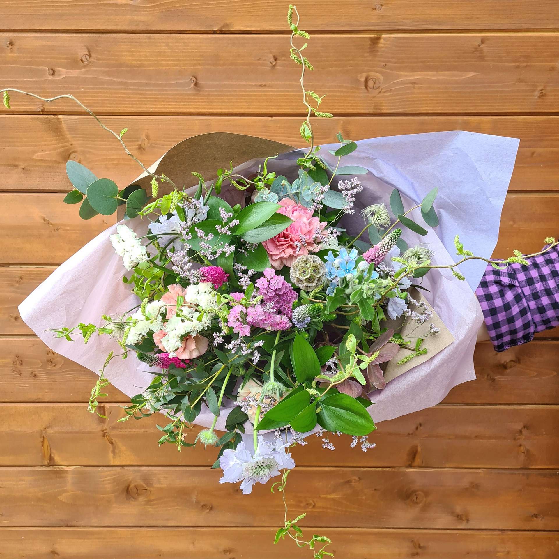 Wrapped Seasonal Bouquet