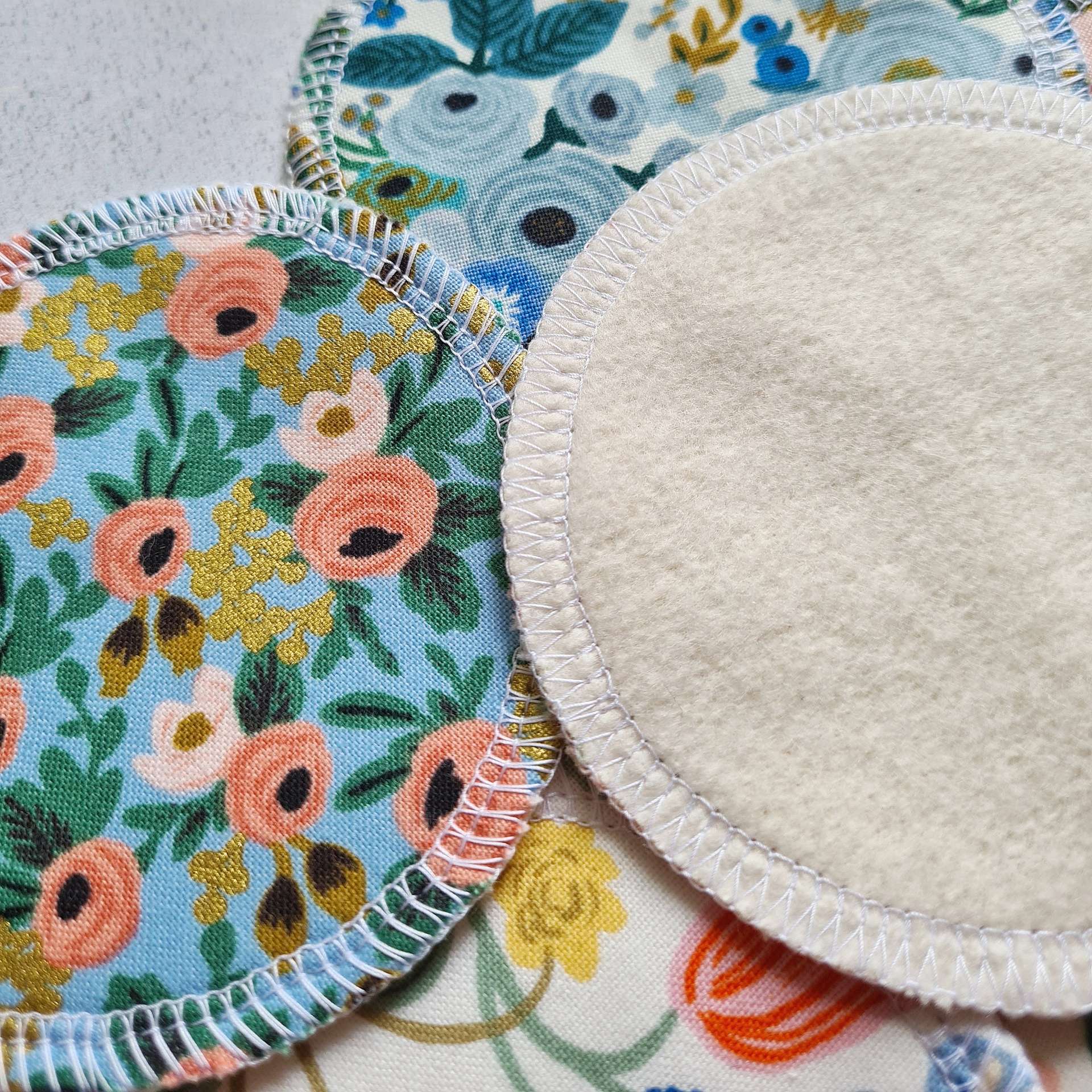 Flowery Reusable Wipes