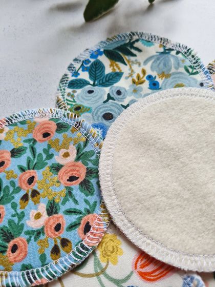 Flowery Reusable Wipes