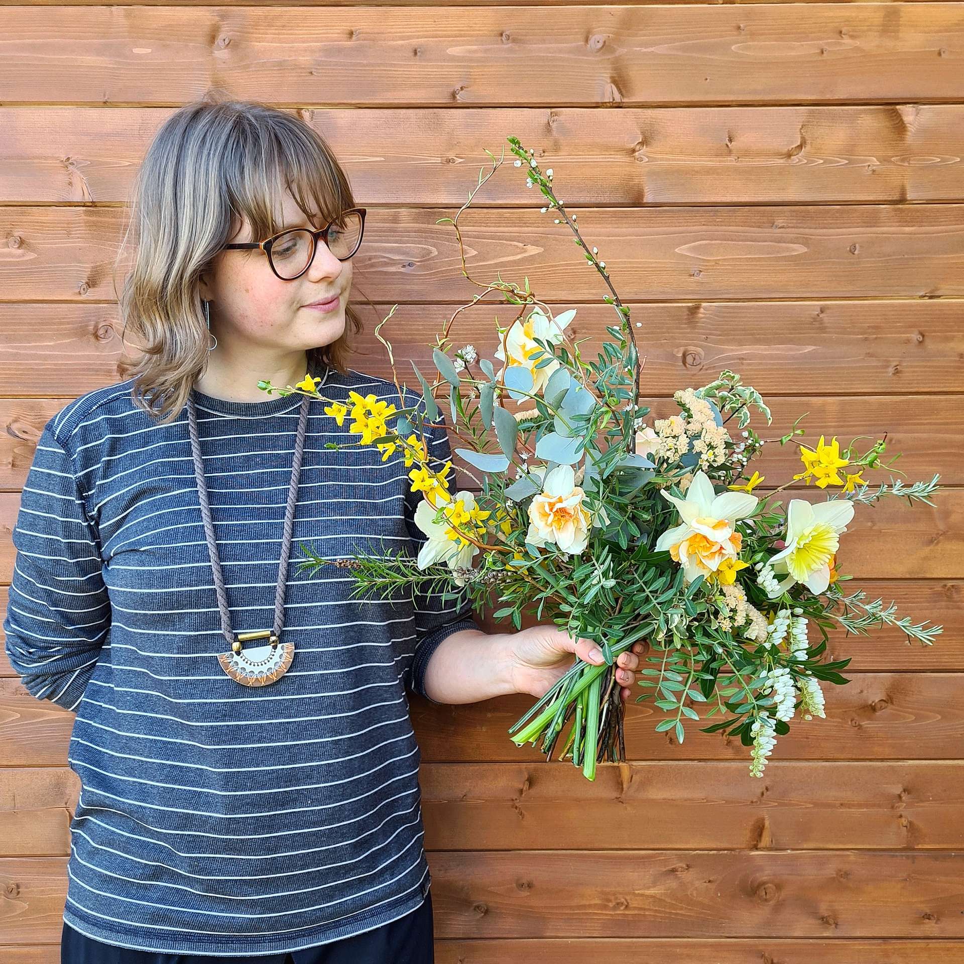 Wrapped Seasonal Bouquet