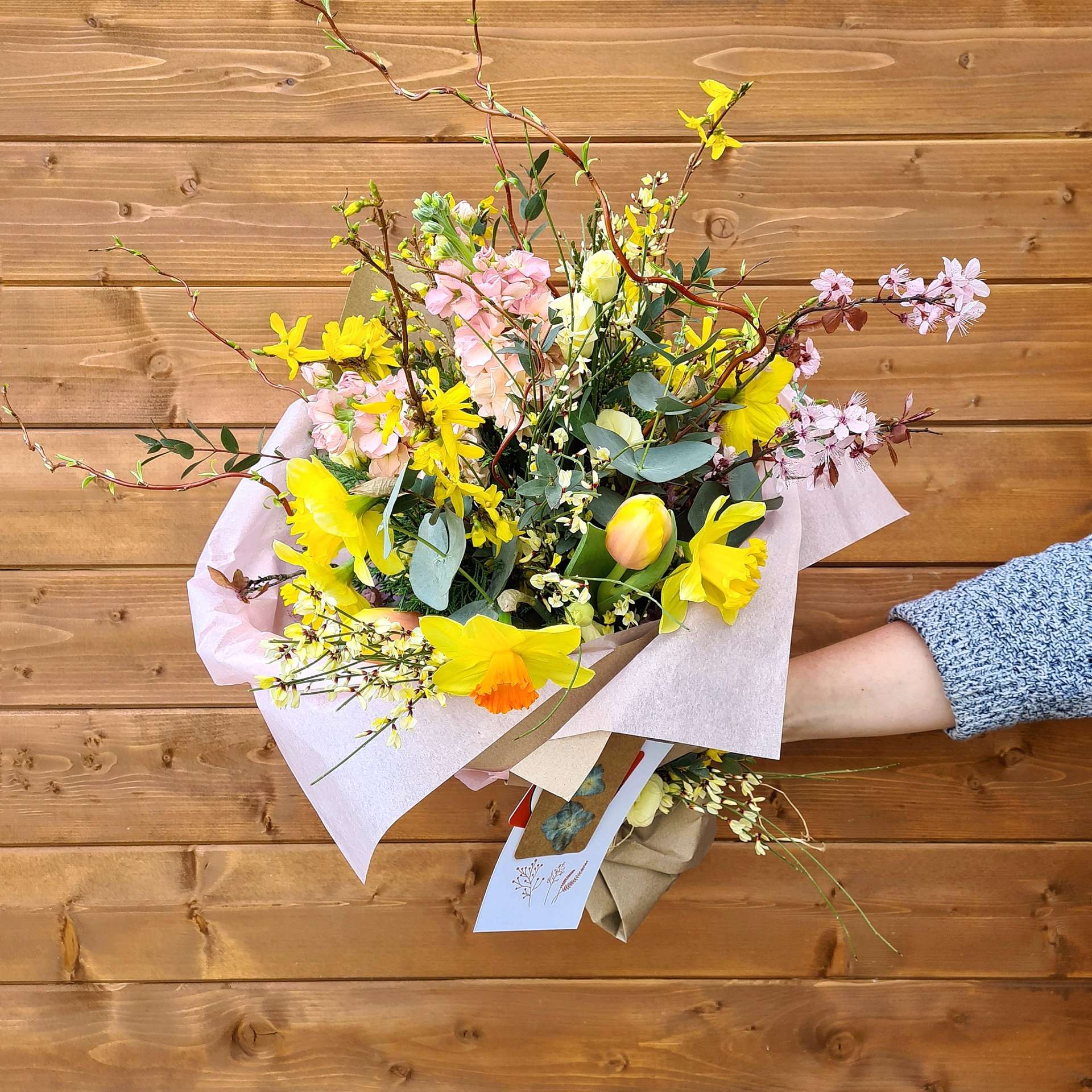 Wrapped Seasonal Bouquet