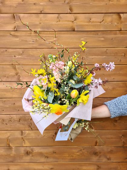 Wrapped Seasonal Bouquet