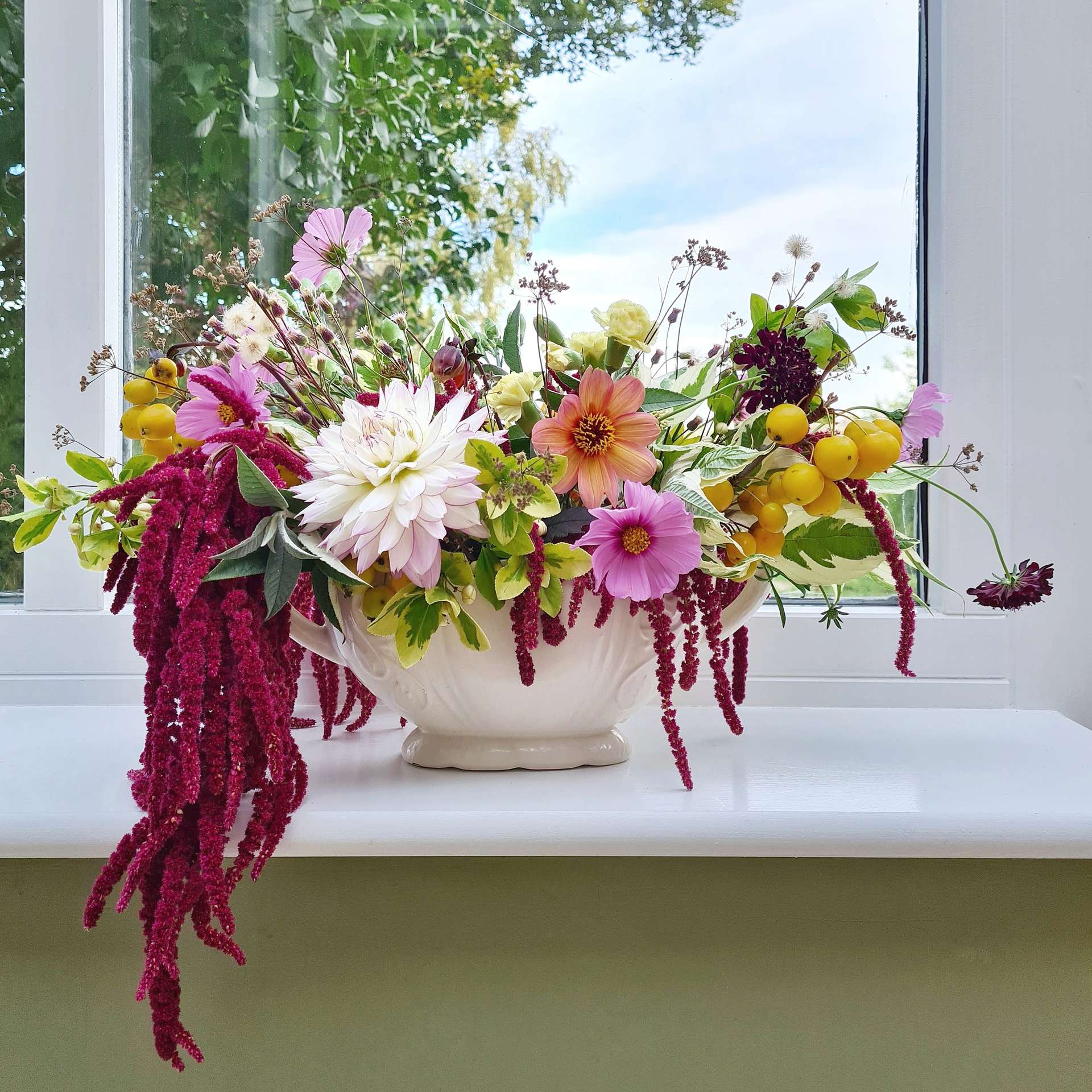 Seasonal Vase Arrangement